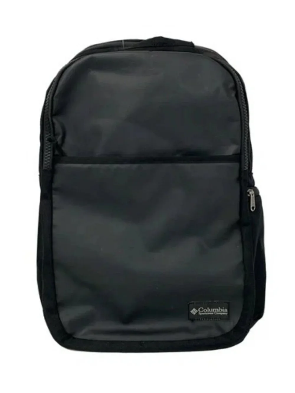 columbia Black Nylon PVC Backpack